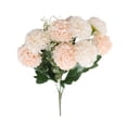 thumbnail image 1 of chaungfeng 13.7In Artificial Hydrangea Silk Flowers Bouquet, Faux Hydrangea Stems for Wedding Centerpieces Home Decor (Champagne), 1 of 6