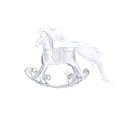 thumbnail image 1 of chaungfeng 2026 Horse Decorative Hanging Ornament, Christmas Decoration Home Christmas Rocking Horse Figurine for Garden Home Office Desk Decor Festival Gift, Silver, 1 of 7