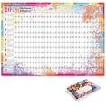 thumbnail image 1 of chaungfeng 2026 Wall Planner Calendar, Year Planner 2026 Wall, 29 X 20 Inch Big Assed Calendar, with Tip Labels & Sticker for Home Classroom Office Task Study Reading, 1 of 6