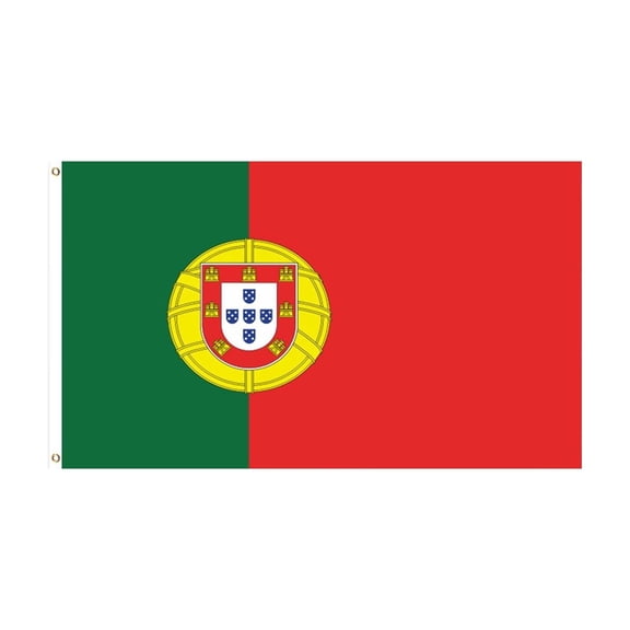 chaungfeng 3x5 Foot Flag - Vivid Color and Fade Proof - Canvas Header and Double Stitched - Flags Polyester with Brass Grommets 3 X 5 Ft - Portugal