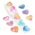 thumbnail image 1 of chaungfeng 500Pcs Colored Heart Stickers 1Inch Valentines Day Heart Sticker, Reward Classroom Self Adhesive Love Incentive Sticker for Envelope Seal Birthday Wedding Decorations, 1 of 6