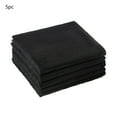 thumbnail image 1 of chaungfeng 5pc Microfiber Cleaning Cloth, Dish Cloths for Washing Dishes, Thickened Absorbent Kitchen Towels Rags for Cleaning House Keeping Wiping Table Wiping Car 11.81"x11.81" (Black), 1 of 6
