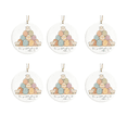 thumbnail image 1 of chaungfeng 6PCS Easter Decorative Pendant, 4 Inch Party Acrylic Hanging Decorations Used To Decorate Easter Scenes, 1 of 8