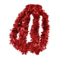 thumbnail image 1 of chaungfeng 78.7 In Christmas Tinsel Garland, Red Metallic Hanging Tinsels Garland for Xmas Tree Decorations Holiday Birthday Wedding Party Supplies, 1 of 6