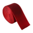 thumbnail image 1 of chaungfeng 79 Inch Red Linen Gift Ribbon, Christmas Craft Roll, for Present Wrapping, Holiday Decoration, DIY Handmade, 1 of 6