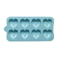 thumbnail image 1 of chaungfeng 8 Grid Heart Silicone Cake Chocolate Mold, Silicone Baking Pan Mold for DIY Cake Mousse Dessert, 3D Mould for Candy Fondant Ice Cream Soap Cupcake Cheesecake Jelly 7.9"x4", 1 of 9