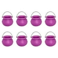 thumbnail image 1 of chaungfeng 8Pcs Mini Cauldron Kettles, Plastic, St. Patrick's Day, Halloween, Bachelorette Parties, Witches and Wizards, Birthday, Baby Showers Party Decoration Supplies (2.8"x2.1"), 1 of 7