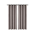 thumbnail image 1 of chaungfeng Blackout Curtains, Perforated Style Room Darkening Window Treatments Insulated Thermal Curtain Drapes for Bedroom/Living Room,39x79 inches (Khaki), 1 of 6