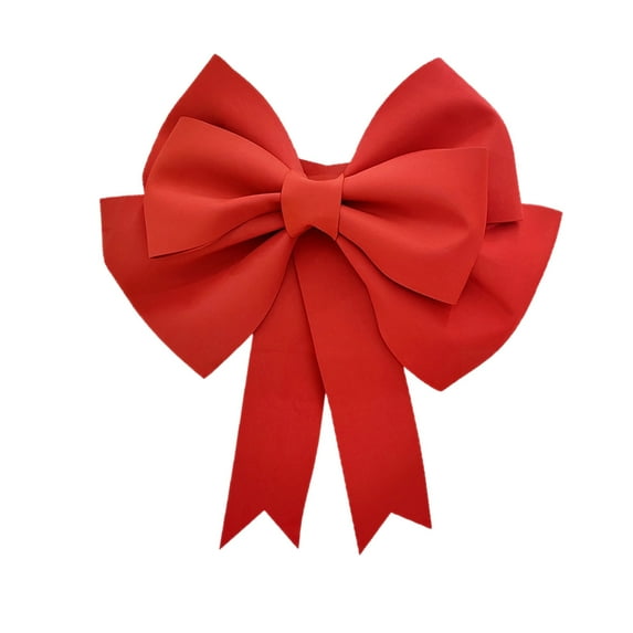 chaungfeng Christmas Bows, for Gift Wrapping, Tree Decor, Escalator, Simulation Vines Wreath, Craft, Wedding, Party, Shopping Mall, Large Bows Pendant for Bakery Candy Bags, Home Decor