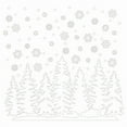 thumbnail image 1 of chaungfeng Christmas Glass Sticker, Removable Waterproof Antistatic Decal, Christmas Tree Pattern, for Bedroom Background, Living Room, Kitchen, Home, Office, Party, Shop Window, 1 of 6