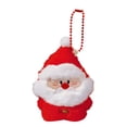thumbnail image 1 of chaungfeng Christmas Stuffed Toy Ornaments, Plush Dolls Pendant, for Xmas Tree Holiday Party Decoration Backpack Keychain Christmas Gifts, Adorable Little Accessories, 1 of 6