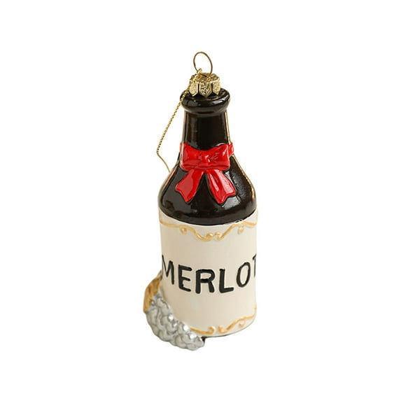 chaungfeng Christmas Tree Ornaments, Colorful Beverage Coffee Bottle Plastic Pendant Holiday Decorations, for Winter Party Shopping Mall Window Scene Layout Wreath Gift