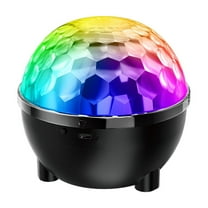 chaungfeng Disco Ball Party Lights Dj Strobe Light, Sound Activated Big-Size Magic Stage Party Light with Remote Control, Halloween Decorations Bar Home Club Christmas Birthday Decorations