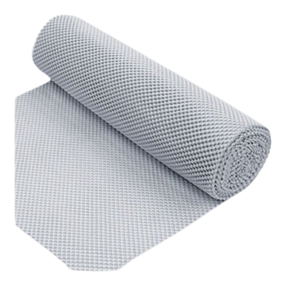 chaungfeng Drawer and Shelf Liner - Non Adhesive, Non Slip, Grip for Shelves, Cabinets, Kitchen Tableware - Storage Mat Gray