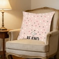 thumbnail image 1 of chaungfeng Easter Pillow Covers 18x18 Inch Set of 1, Spring Eggs & Bunny Sofa Throw Pillow Covers for Couch Bed, Decorative Pillowcase for Living Room Spring Decor Farmhouse Bed, 1 of 6