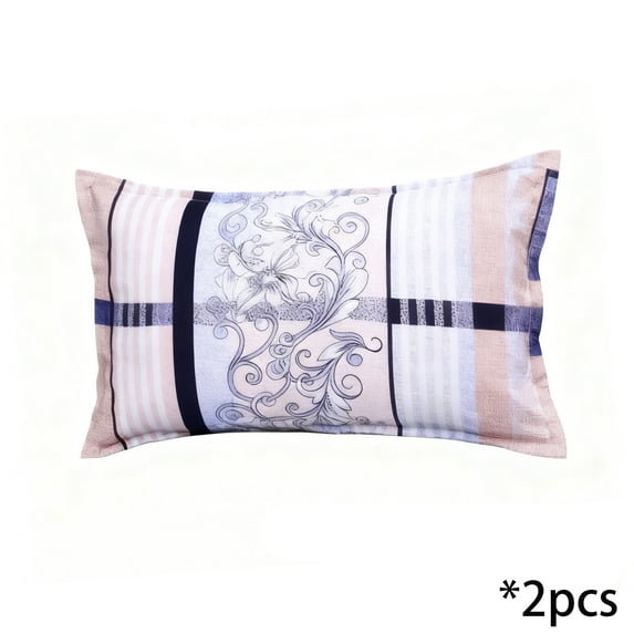 chaungfeng Extra-large Home Printed Pillow Cases 2 Pack 18.9x30.71 inches - Skines-friendly and Breathable Pillow Cases Set of 2 for Bedroom Bedding, Gifts for Women Men (A)