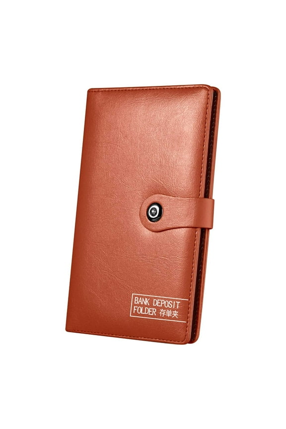Financial Document Organizer, Expandable Check and Bill Holder Wallet, for Receipts, Records, Home Office
