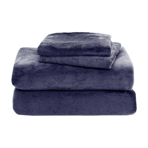 chaungfeng Flannel Sheets - Super Soft Fleece Sheets Set Fluffy Extra Plush,Cozy Warm Antis Statics Non Pilling Fuzzy, 2 Piece(Include Flat Sheet 59.1"x78.7", Pillowcase 29.1"x18.9")