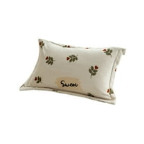 chaungfeng Floral Pattern Lumbar Pillow Cover, Farmhouse Decorative Throw Pillows Pillowcase Cushion Covers Outdoors for Couch Sofa Chair Home Decor Housewarming Gifts (23.6"x15.7")