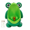 thumbnail image 1 of chaungfeng Frog Pee Potty Urinal, Potty Training Standing Urinal Wall-Mounted Toilet With Brush ,Cute Funny Aiming Target,with Adjustable Height for Home Toilet, 1 of 5