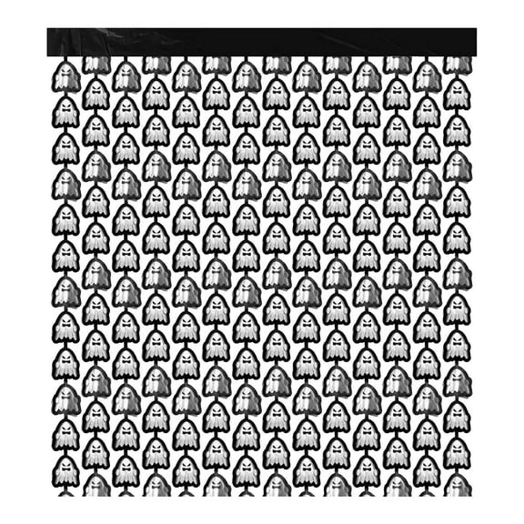 chaungfeng Halloween Ghosts Door Cover Decoration, Holy Ghost Themed Rainy Silk Door Curtain,Party Accessory Porch Decor for Festive Ornament Room Door Covers 40 x 79 Inch