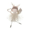 thumbnail image 1 of chaungfeng Hanging Ornaments, Flower Angel Ornaments, Christmas Fairy Hanging Ornaments for Spring Easter Summer Wedding Present Decor(Elk Angel Ornaments), 1 of 5