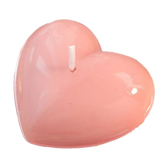 chaungfeng Heart Shape Scented Candle, Romantic Love Wax Aroma Decorative Candle for Valentine's Day Wedding Birthday Gift, for Meditation Stress Relief Mood Boosting (Pink)