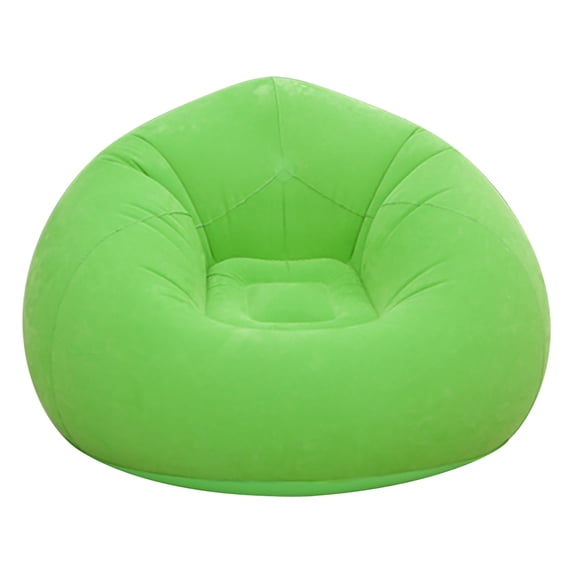 chaungfeng Inflatable Lazy Sofa Chairs, 43.3 in Inflatable Bean Bag Chairs Set, Portable Inflatable Chair for Adults, Indoor Outdoor Lounging, Green