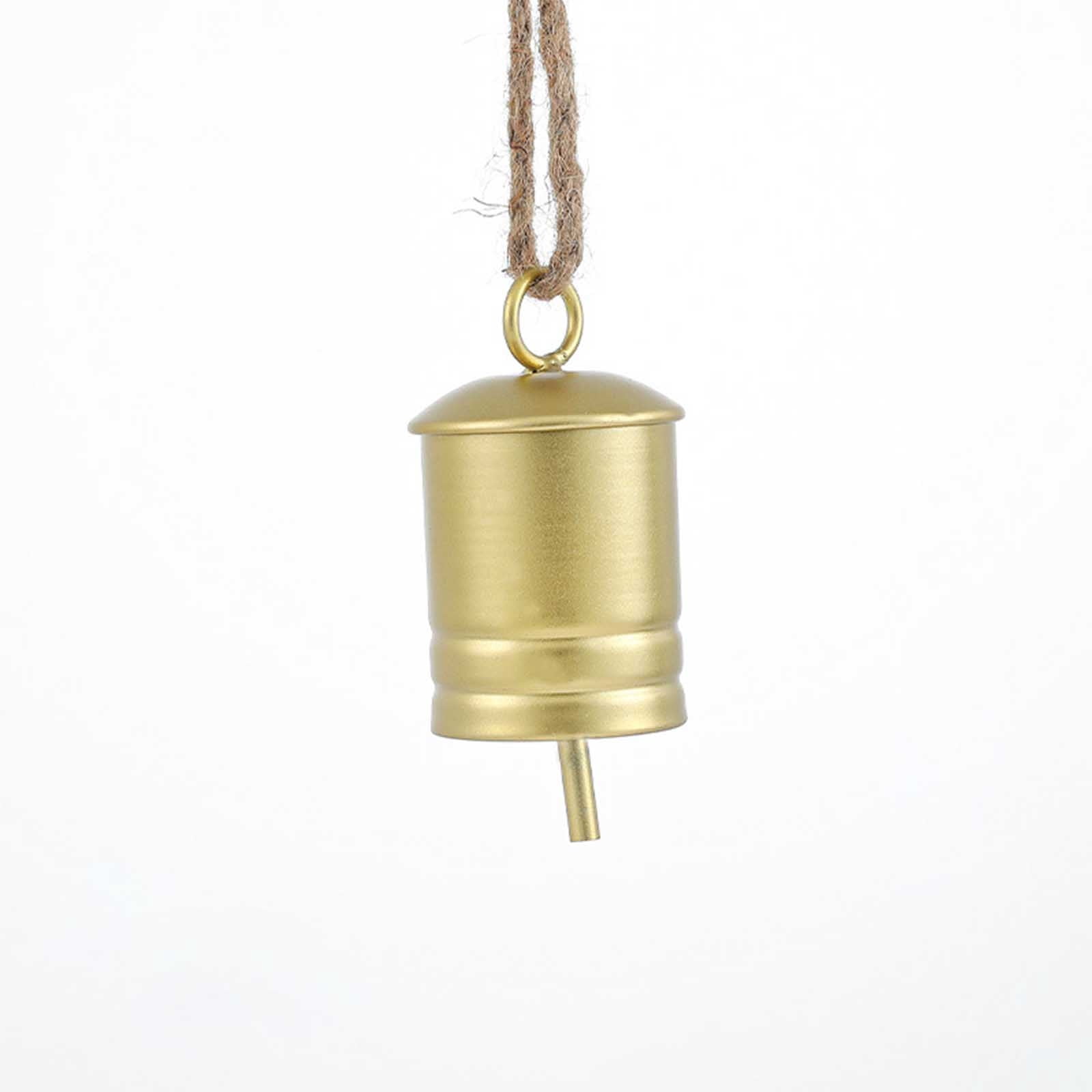 chaungfeng Iron Bell Ornament, Hanging Christmas Decor, Vintage Bell ...