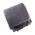 thumbnail image 1 of chaungfeng Knitted Throw Blanket with Tassels, Bubble Textured Soft Blanket Lightweight Warm Throw Blanket for Couch Cover Home Decor,All Season Use (50x71.65 Inches), 1 of 6