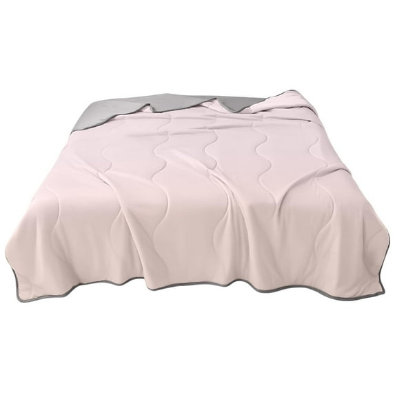 chaungfeng Luxe Cooling Comforter Quilt for Hot Sleepers and Night Sweats, Double-Sided Cold Breathable Lightweight Blanket, Washable Cool Silk Air Conditioning Quilt (3 Size)