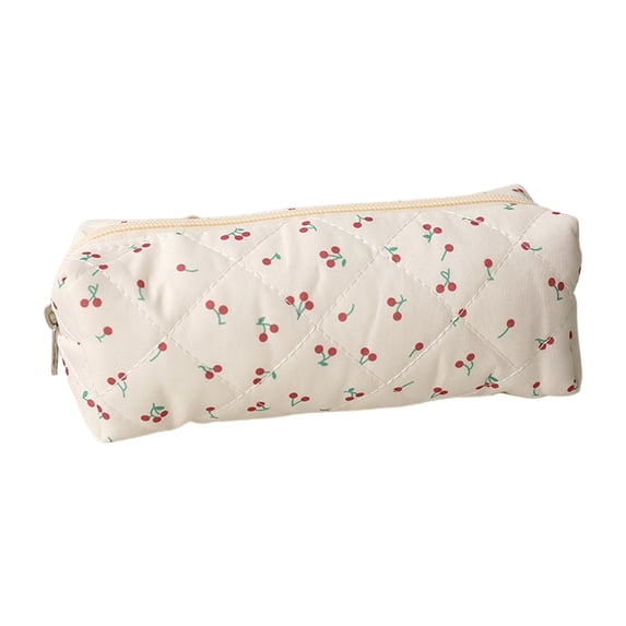 chaungfeng Makeup Bag, Small Cosmetic Bags for Purse Women Cherry Make Up Pouch