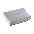 thumbnail image 1 of chaungfeng Memory Foam Pillow, Ergonomic Neck Contour Cervical Pillow for Back and Shoulder Pain,for Sleeping Side, Back, Stomach Sleepers (11.8x19.6 inch), 1 of 6
