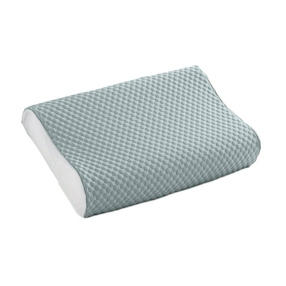 chaungfeng Memory Foam Pillow, Ergonomic Neck Contour Cervical Pillow for Back and Shoulder Pain,for Sleeping Side, Back, Stomach Sleepers (11.8x19.6 inch)