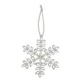 thumbnail image 1 of chaungfeng Mini Metal Snowflake Ornament, Rhinestone Clear Glitter Christmas Tree Pendant, for Indoor Decor, Gift Exchange, Holiday Displays, 1 of 6