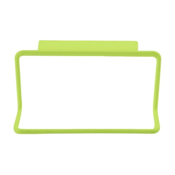 chaungfeng Modern Kitchen Over Cabinet Plastic Towel Rack, Hang on Inside or Outside of Doors, Storage and Organization for Hand and Dish Towels, Rag (7.5"x2.4"x3.5")