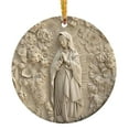 thumbnail image 1 of chaungfeng Nativity Christmas Ornament, Mother Mary and Baby Jesus Ornament, Christmas Hanging Ornament, Christian Decoration for Christmas Tree, Nativity Scene Ornaments Hanging Decor 3.1", 1 of 5