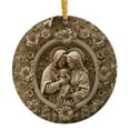 thumbnail image 1 of chaungfeng Nativity Christmas Ornament, Mother Mary and Baby Jesus Ornament, Christmas Hanging Ornament, Christian Decoration for Christmas Tree, Nativity Scene Ornaments Hanging Decor 3.1", 1 of 7
