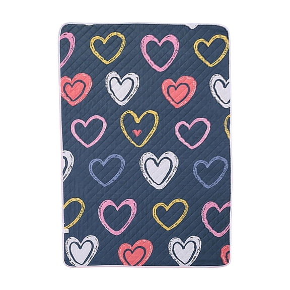 chaungfeng Non-Slip Bed Pads for Incontinence, Washable 39" x 59",Waterproof Cottons Breathable Extra-Large Diaper Care Mattress Menstrual Pads, Bed Pads for Adults,Dog, Pet (E)