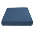 thumbnail image 1 of chaungfeng Non Sliped Fixed Fitted Sheet Navy, 71 x 79 Inch Deep Pocket, Twin Bed Fitted Sheet - Soft and Comfortable Microfiber - Fade Wrinkle Resistant for Sleeping Naked, 1 of 6