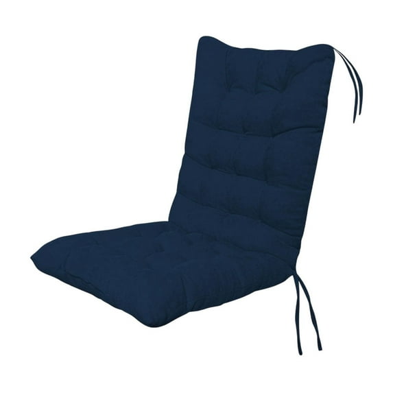 chaungfeng Outdoor High Back Chair Cushion,Breathable Recliner Cushion with Ties,Replacement Seat Cushion for Living Room Tatami Office Computer Chair Cushion Cushion Friendly 17.7x39.4 inch