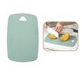 thumbnail image 1 of chaungfeng Plastic Cutting Board, Cutting Boards for Kitchen,Thick Chopping Boards for Meat, Veggies, Fruits, with Easy Grip Handle, for Outdoor Camping, RV. (Light Green-M), 1 of 4