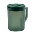 thumbnail image 1 of chaungfeng Plastic Pitcher with Lid,Wide Mouth with Removable Slide Cover,Clear Water Pitcher for Cold Drinks, Iced Tea Pitcher for Lemonade, Iced Tea, Milk, Juice, Beverages, 1 of 5