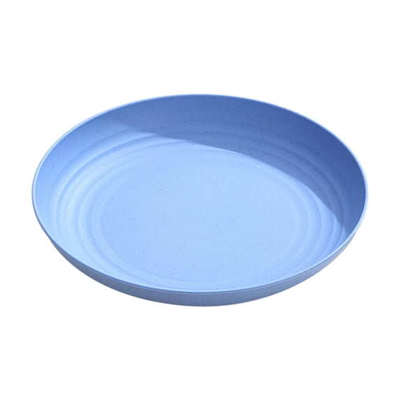 chaungfeng Plastic Round Spit Household Table Garbage Plat, Fruit Snack Garbage Plates Storage Tray for Keys Kitchen Plates Dinnerware Dishes,Suitable for Cakes Desserts Snacks,8.9"x1.2"