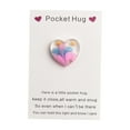 thumbnail image 1 of chaungfeng Pocket Hug Heart with Greeting Cards, Long Distance Relationship Gifts, Gifts for Boyfriend Girlfriend, I Love You Gift for Him Her (Pink), 1 of 6