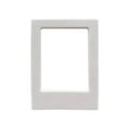 thumbnail image 1 of chaungfeng Portable Mini Photo Frame, Magnetic Instant Picture Frames - Photo Card Display Picture Desktop Layout No-drill Adhesive Fridge Magnet 2.56"x3.46" - White, 1 of 6