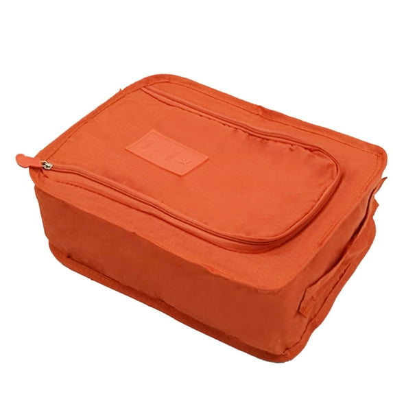 chaungfeng Portable Multifunctional Storage Carrying Box, Shoe Bags for Travel with Handle and Zipper Closure ,Shoe Organizer, Shoe Travel Bags for Packing, 11.8x8.3x11.5 Inch