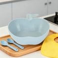 thumbnail image 1 of chaungfeng Small Dessert Bowls, 5 Inch Wheat Straw Unbreakable Snack Bowls, Appetizer Plate Stackable Prep Pinch Bowls for Fruits Pudding Creme Cookies Charcuterie Ice Cream (Blue), 1 of 7