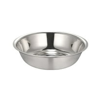 chaungfeng Stainless Steel Mixing Bowl, Salad Bowl Making Dough Bowl, Metal Bowls, Stainless Steel Basin, Heavy Duty Mirror Finish Dishwasher Safe Bowl (S)