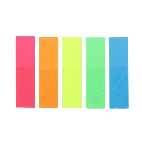 chaungfeng Sticky Index Tabs, Transparent Page Markers with Writeable Surface 100-Count, for Books, Documents, Office Filing